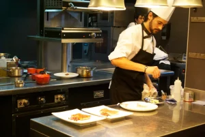 behind the scenes of a restaurant