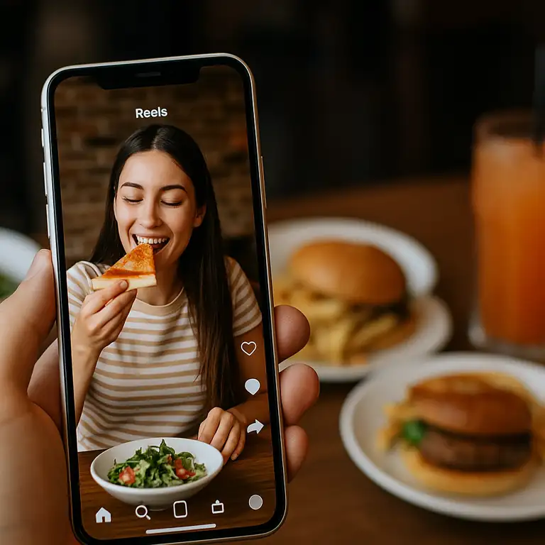 ideas for short fast reels on instagram restaurant​