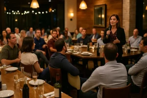 Marketing strategy for restaurant events