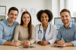Global search-ads context for healthcare