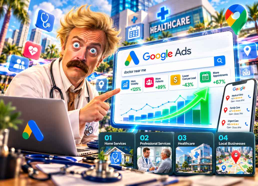 Google Ads lead generation strategy for healthcare and high-intent industries